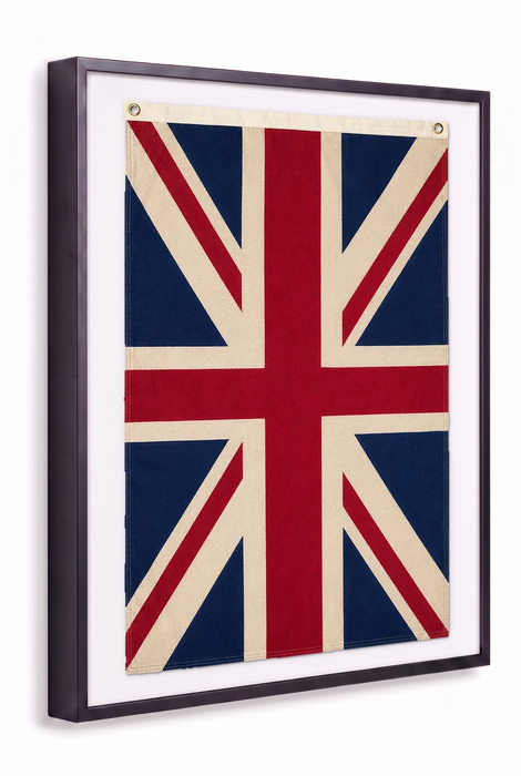 Vertical Union Jack flag , Real Cotton Cloth, USA