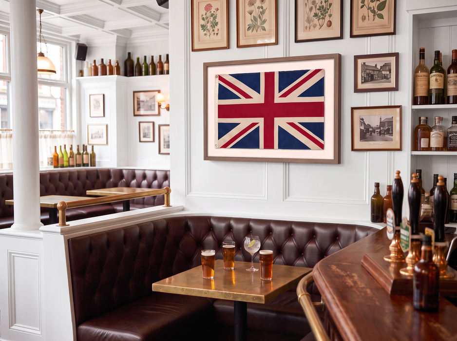 Union Jack flag , Real Cotton Cloth, USA