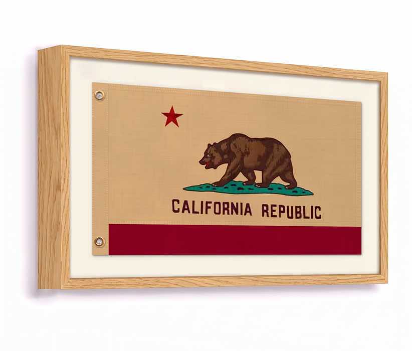 California Flag , Real Cotton Cloth, USA