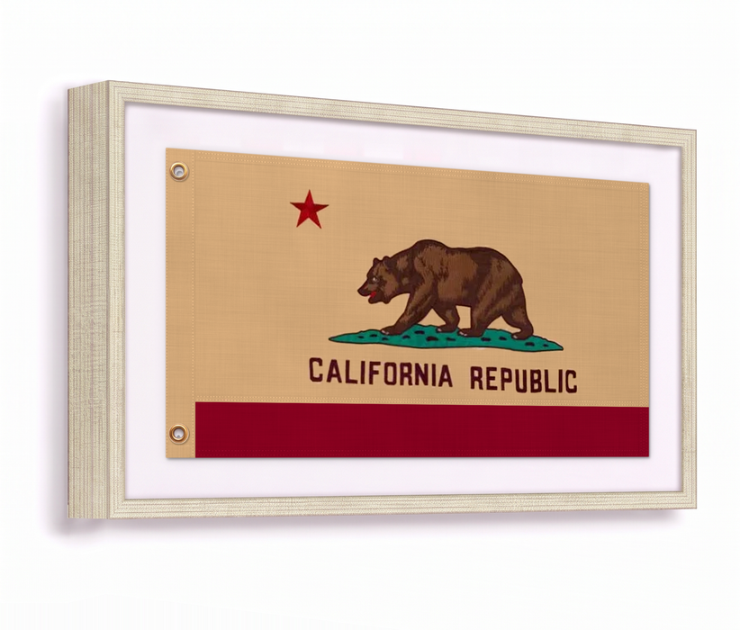 California Flag , Real Cotton Cloth, USA