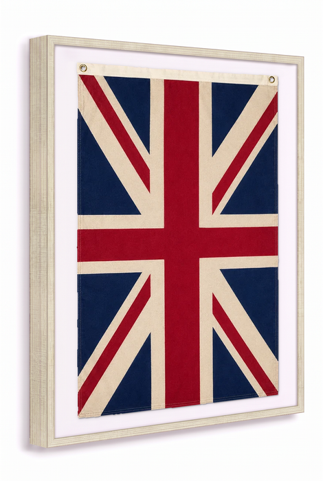 Vertical Union Jack flag , Real Cotton Cloth, USA