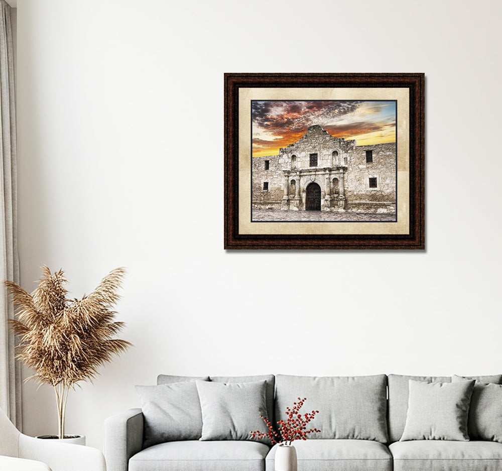 The Alamo | Canvas or Framed Print Texas Art | Various Sizes — Wall Art ...