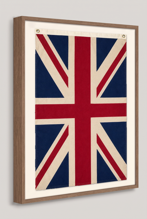 Vertical Union Jack flag , Real Cotton Cloth, USA