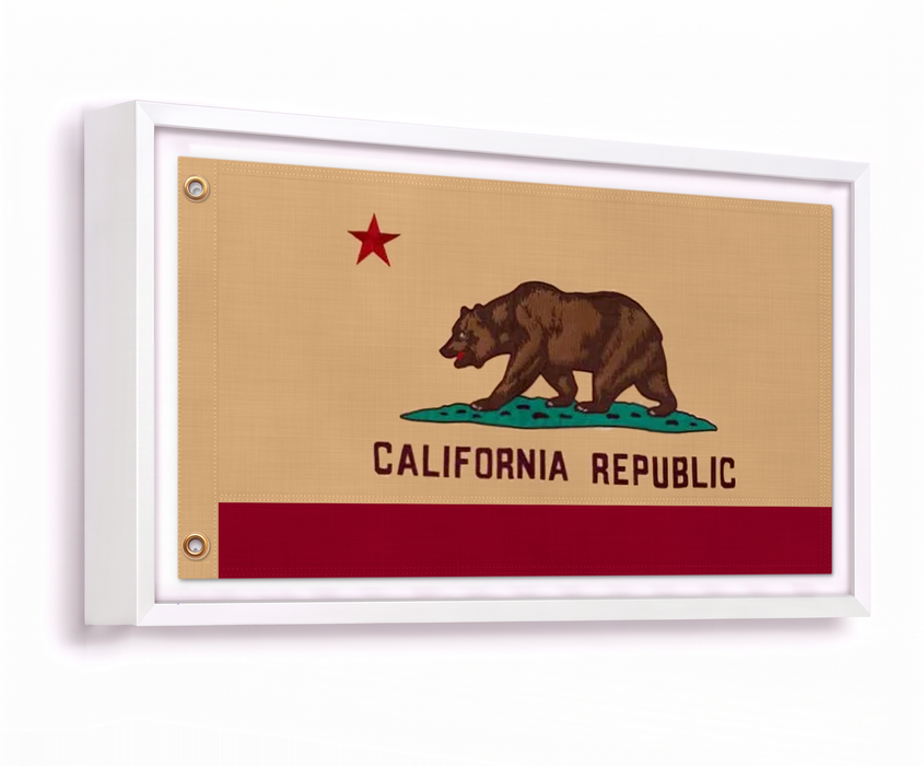 California Flag , Real Cotton Cloth, USA