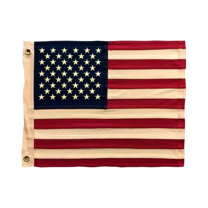 Large Framed American Flag Wall Art – Patriotic USA Display Black Frame