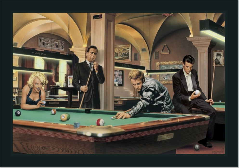 Game of Fate | Framed Celebrity Art Print | 29L X 41W Inches