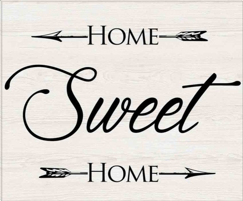 Home Sweet Home #2 | Inspirational Gallery Wrap Canvas Quotes | Various Sizes