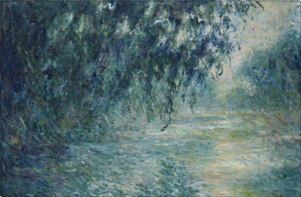 Morning on the Seine | Claude Monet Masters Classic Art in Gallery Wrapped Canvas | Various Sizes