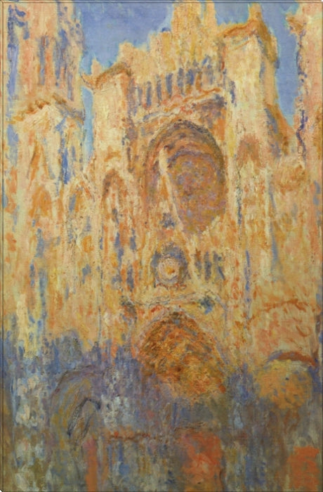 Rouen Cathedral | Claude Monet Masters Classic Art in Gallery Wrapped Canvas | Various Sizes
