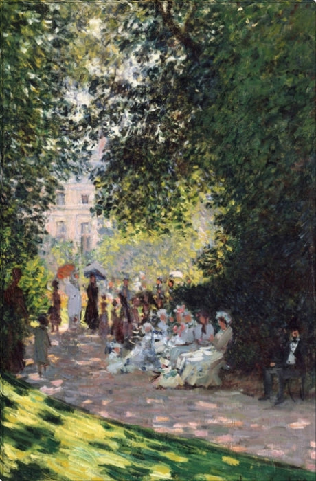 The Parc Monceau | Claude Monet Masters Classic Art in Gallery Wrapped Canvas | Various Sizes