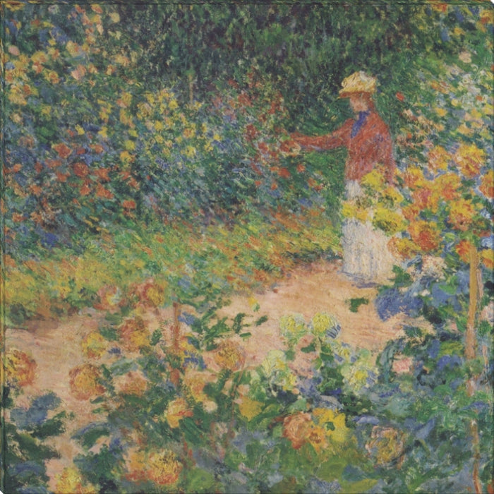 Garden at Giverny | Claude Monet Masters Classic Art in Gallery Wrapped Canvas | Various Sizes