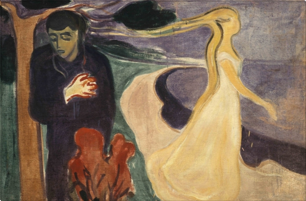 Separation | Edvard Munch Masters Classic Art in Gallery Wrapped Canvas | Various Sizes
