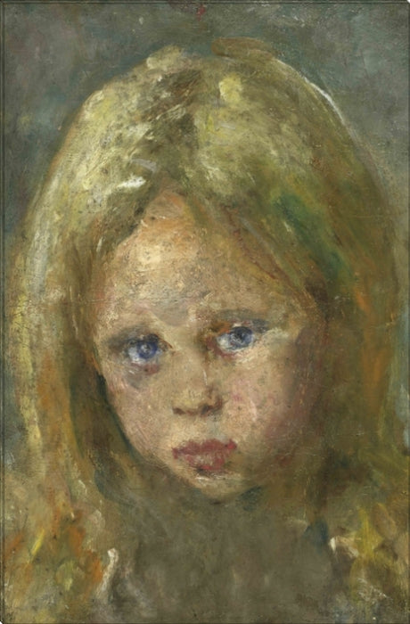 Portrait of a Young Girl | Edvard Munch Masters Classic Art in Gallery Wrapped Canvas | Various Sizes