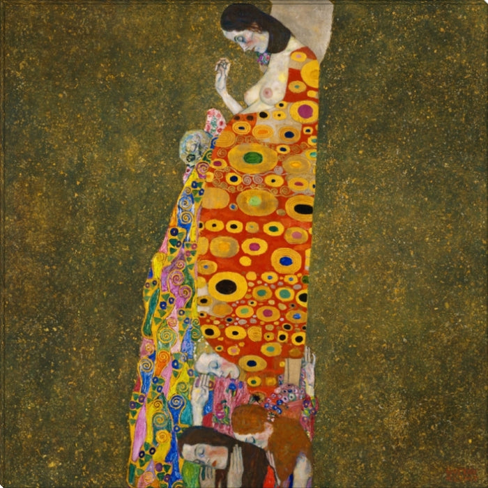 Hope II | Gustav Klimt Masters Classic Art in Gallery Wrapped Canvas | Various Sizes
