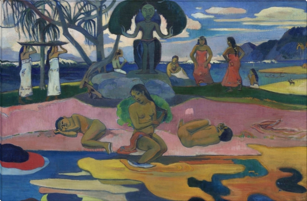 Day of the God | Paul Gauguin Masters Classic Art in Gallery Wrapped Canvas | Various Sizes