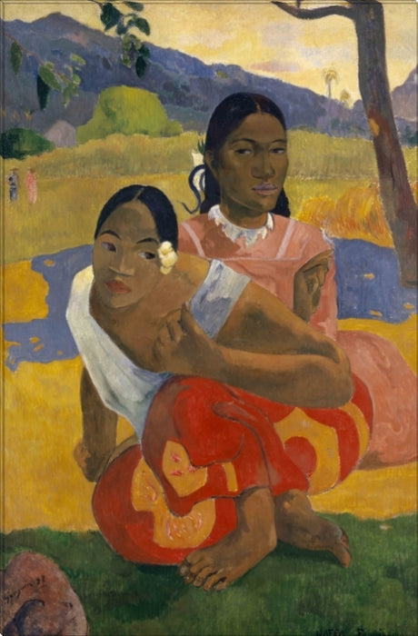 When Will You Marry? | Paul Gauguin Masters Classic Art in Gallery Wrapped Canvas | Various Sizes