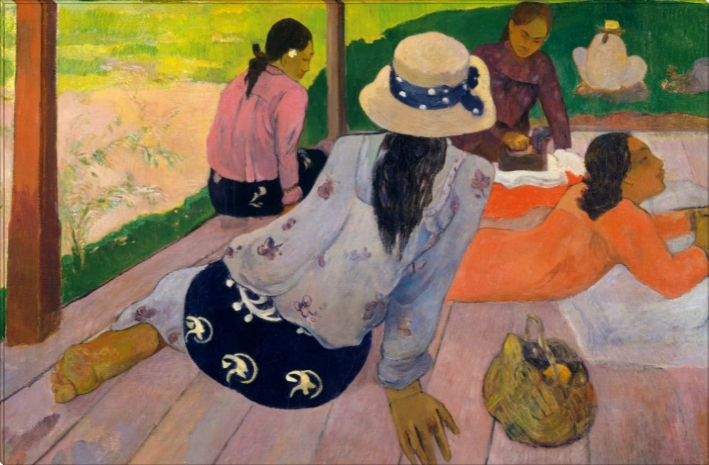 The Siesta | Paul Gauguin Masters Classic Art in Gallery Wrapped Canvas | Various Sizes