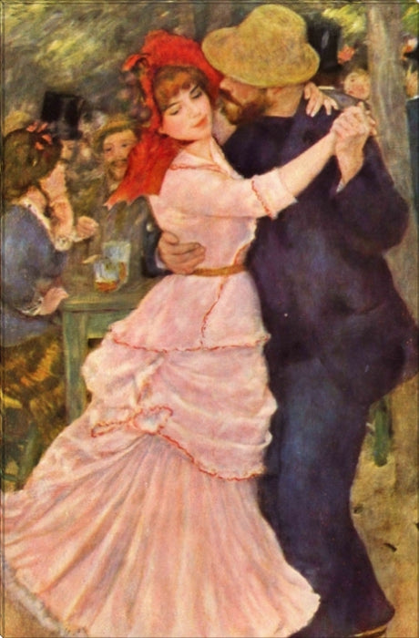 Dance at Bougival | Pierre Auguste Renoir Masters Classic Art in Gallery Wrapped Canvas | Various Sizes