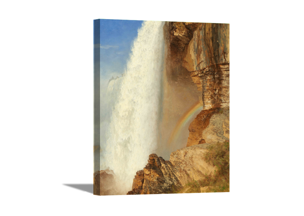 Niagara Falls | Albert Bierstadt Masters Classic Art in Gallery Wrapped Canvas | Various Sizes