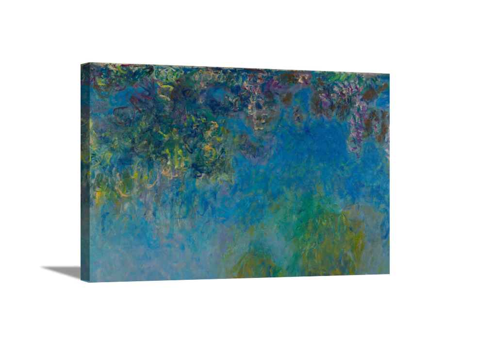 Wisteria | Claude Monet Masters Classic Art in Gallery Wrapped Canvas | Various Sizes