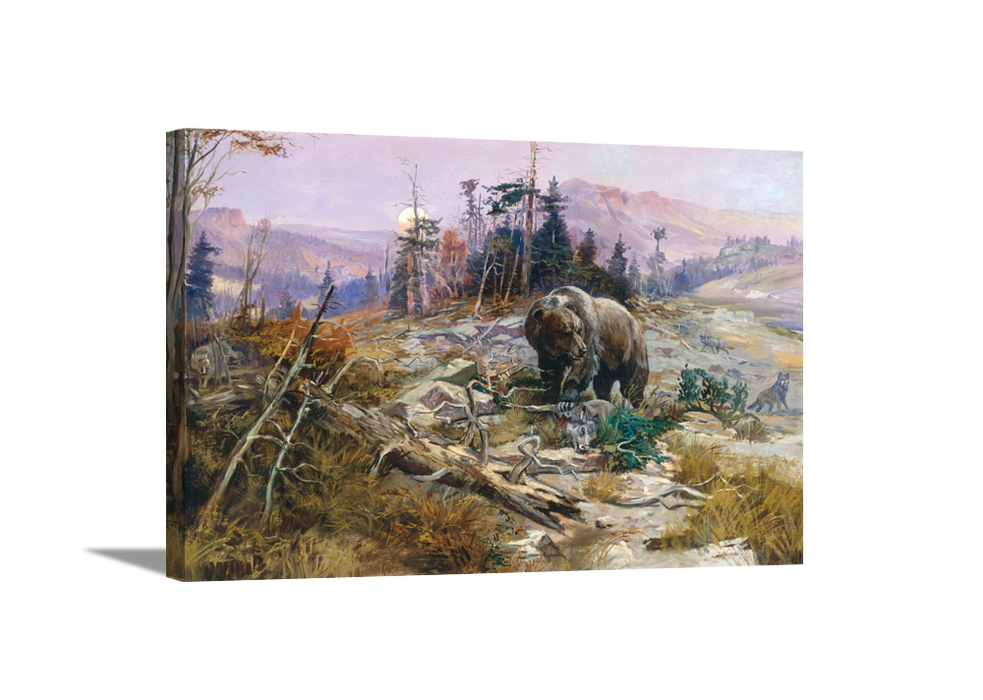 To the Victor the Spoils | Charles Russell Masters Classic Art in Gallery Wrapped Canvas | Various Sizes