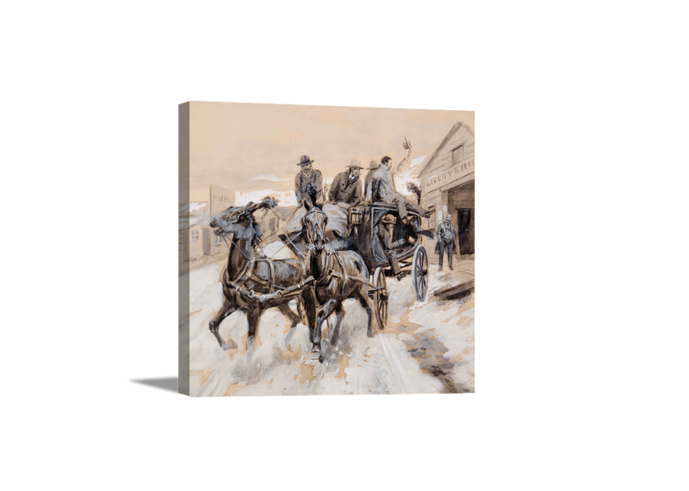 Rivals | Charles Russell Masters Classic Art in Gallery Wrapped Canvas | Various Sizes