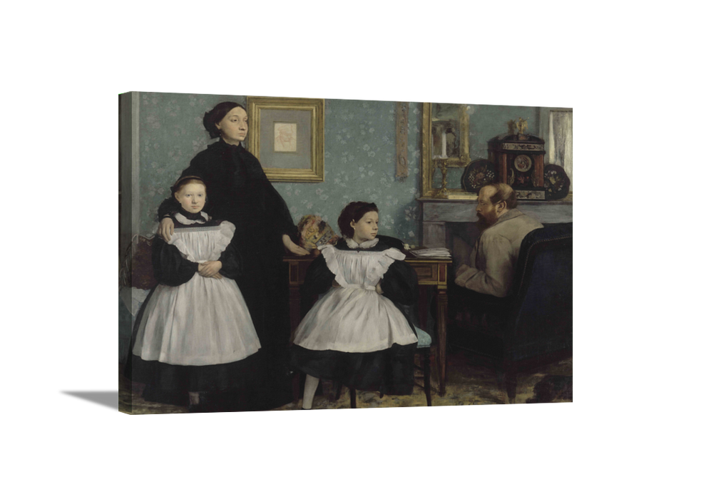 The Bellelli Family | Edgar Degas Masters Classic Art in Gallery Wrapped Canvas | Various Sizes