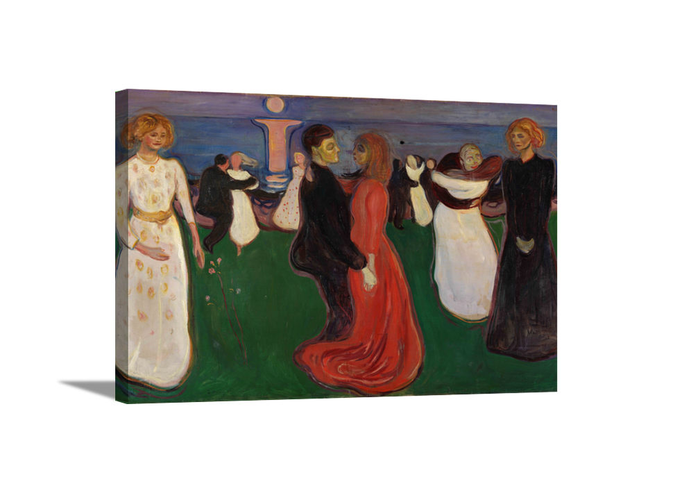 The Dance of Life | Edvard Munch Masters Classic Art in Gallery Wrapped Canvas | Various Sizes