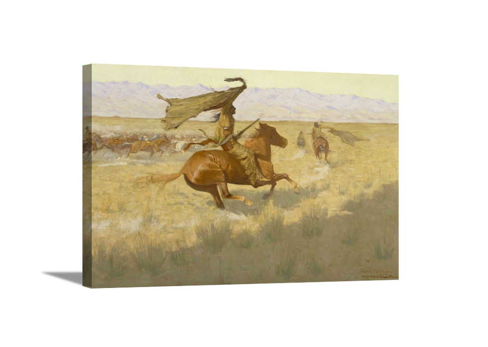 Change of Ownership | Frederic Remington Masters Classic Art in Gallery Wrapped Canvas | Various Sizes