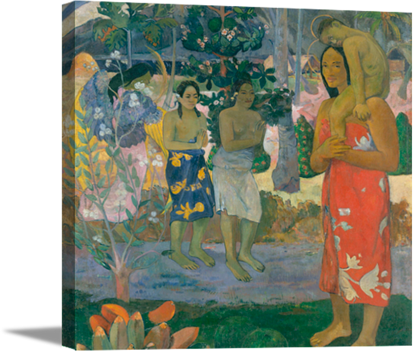 La Orana Maria | Paul Gauguin Masters Classic Art in Gallery Wrapped Canvas | Various Sizes