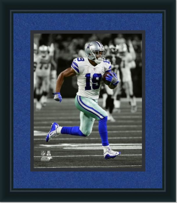 Amari Cooper #1 | Dallas Cowboys Framed NFL Photo | 19L X 16W" Inches