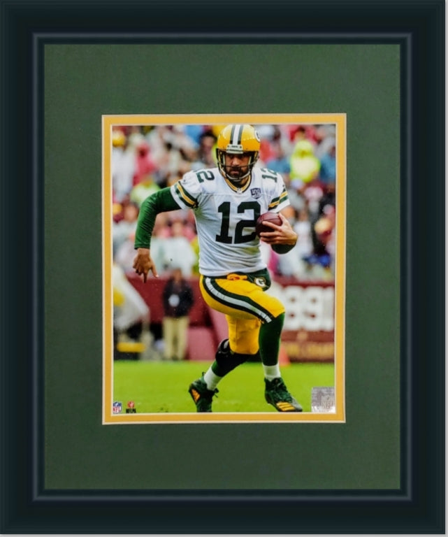 : Aaron Rodgers Green Bay Packers Framed 11 x 14