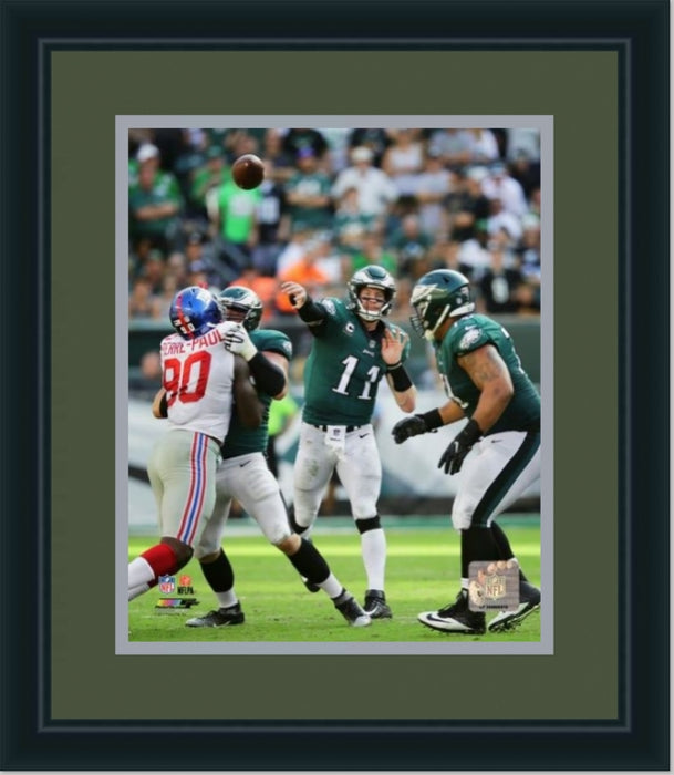 Carson Wentz | NFL Quarterback Philadelphia Eagles | Wall Art Print 11X14