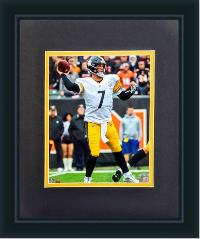 Ben Roethlisberger Pittsburgh Steelers Collage Framed Photo