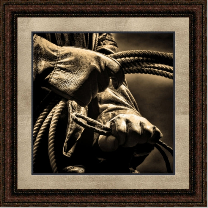 Rope & Hyde | Western Art Canvas or Framed Print | Various Sizes